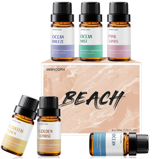 Golden Sunrise fragrance oil 10ml bottle from INWICOPH Beach Set