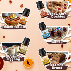 Chocolate fragrance oil bottle for candles and diffusers