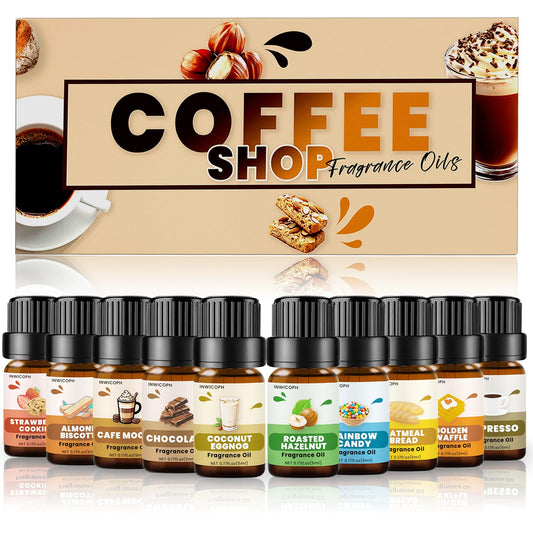 Espresso fragrance oil bottle from INWICOPH Coffee Shop Fragrance Oil Set