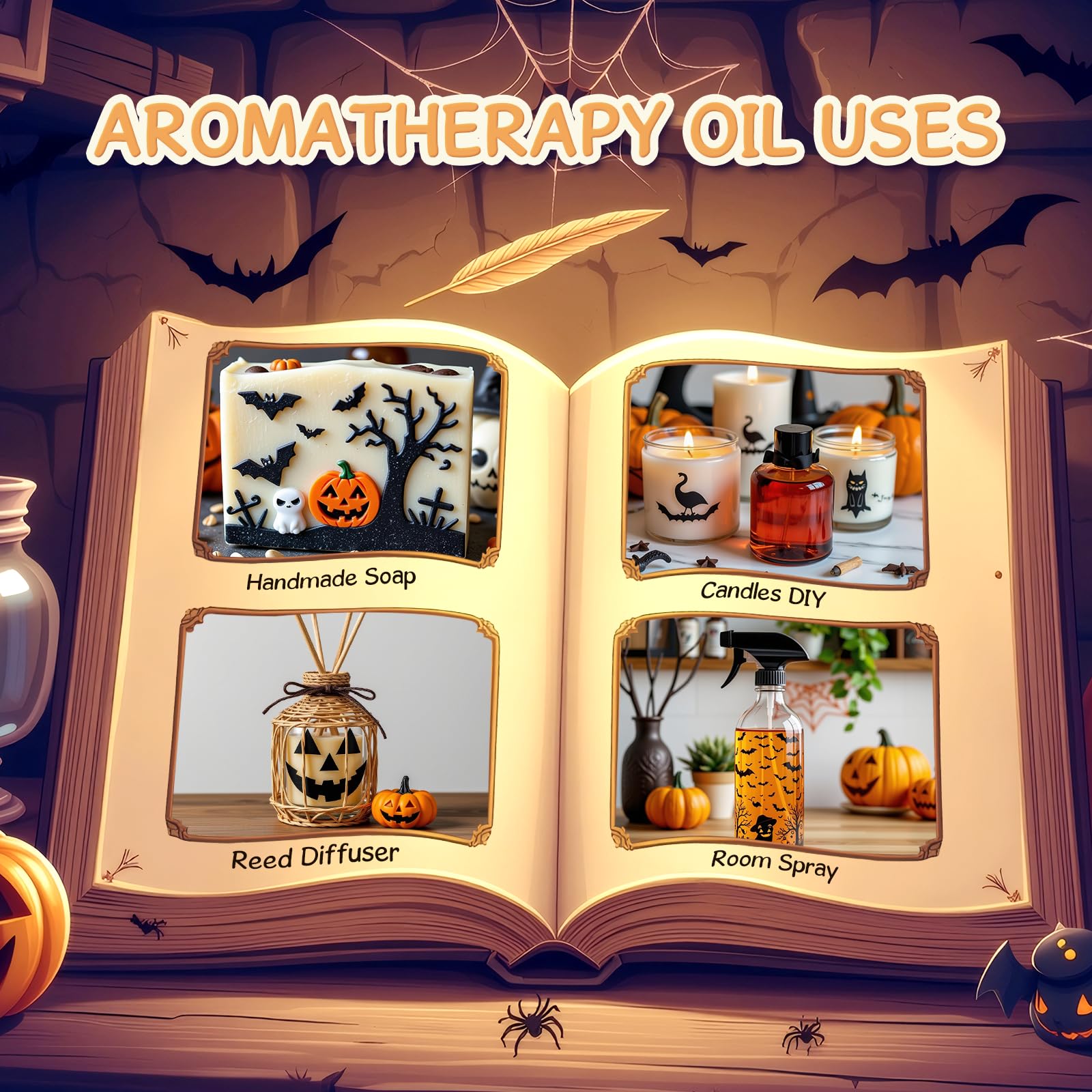 INWICOPH Halloween Fragrance Oils - Buttered Bliss scent