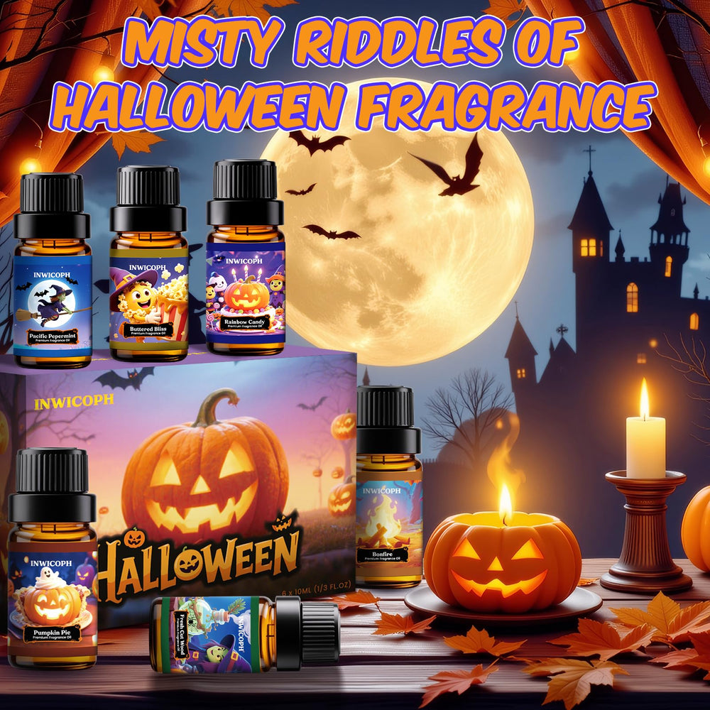 Set of candles and soaps scented with INWICOPH oils