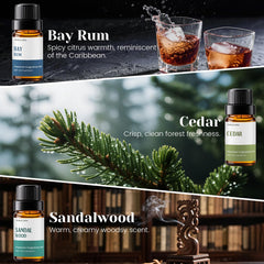 Teakwood fragrance oil for men 10ml