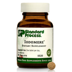 Standard Process Iodomere bottle with label - 90 tablets