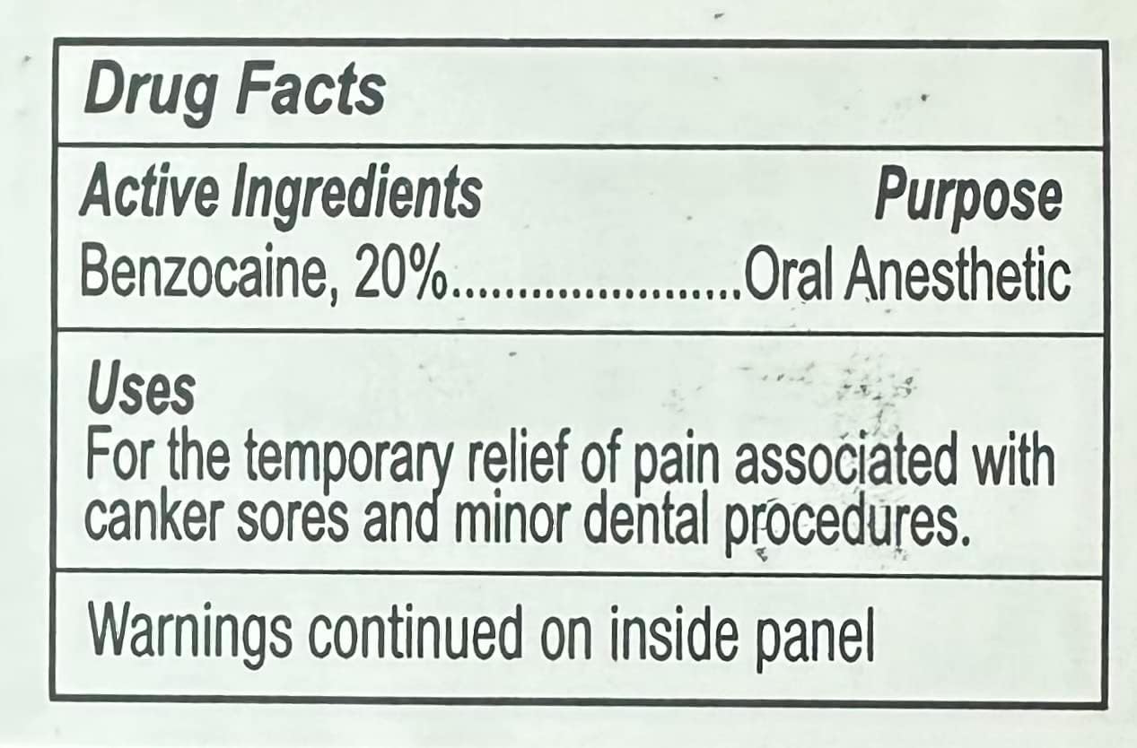 IOLITE gel showing quick numbing onset in seconds
