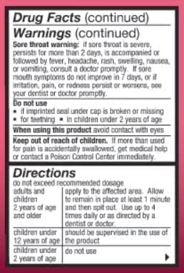 IOLITE gel used for pain relief during dental procedures