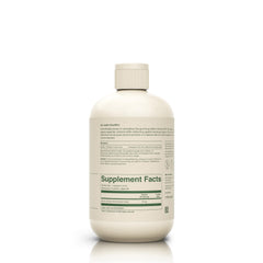 ION* Gut Support bottle back label with usage tips and ingredients.