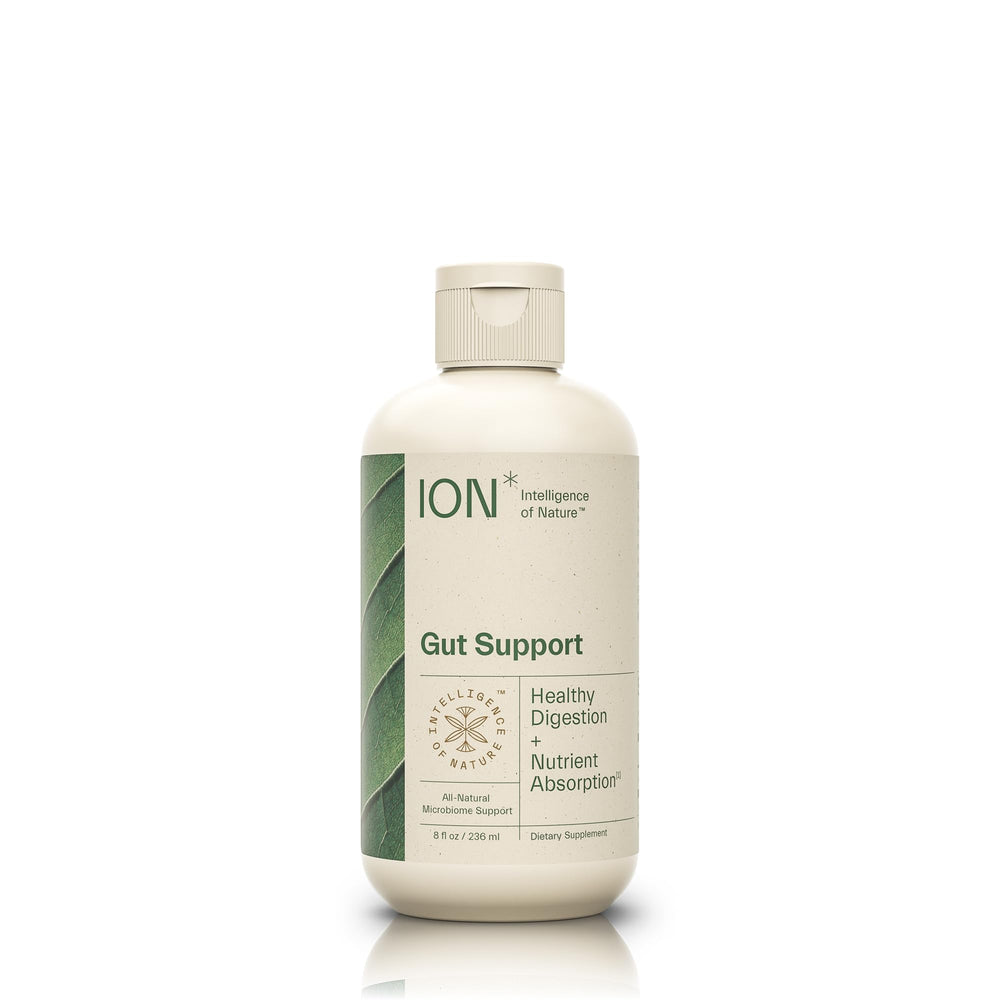 ION Gut Support Liquid bottle 8 oz for digestive health
