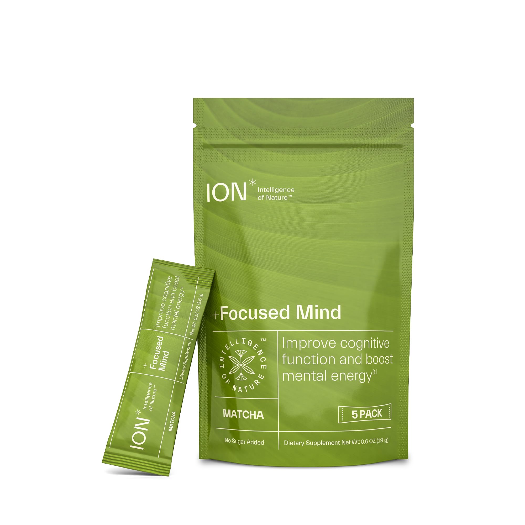 ION* Focused Mind Nootropic powder drink mix sachet