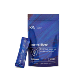 ION Restful Sleep powder packets - front view (5-pack)