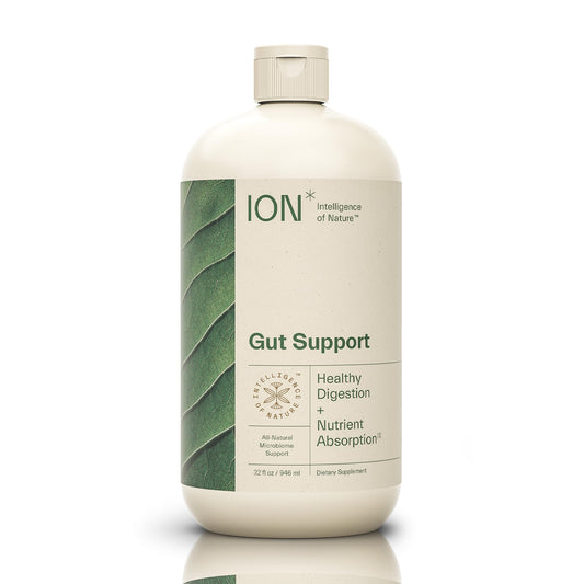 ION Gut Support bottle and packaging