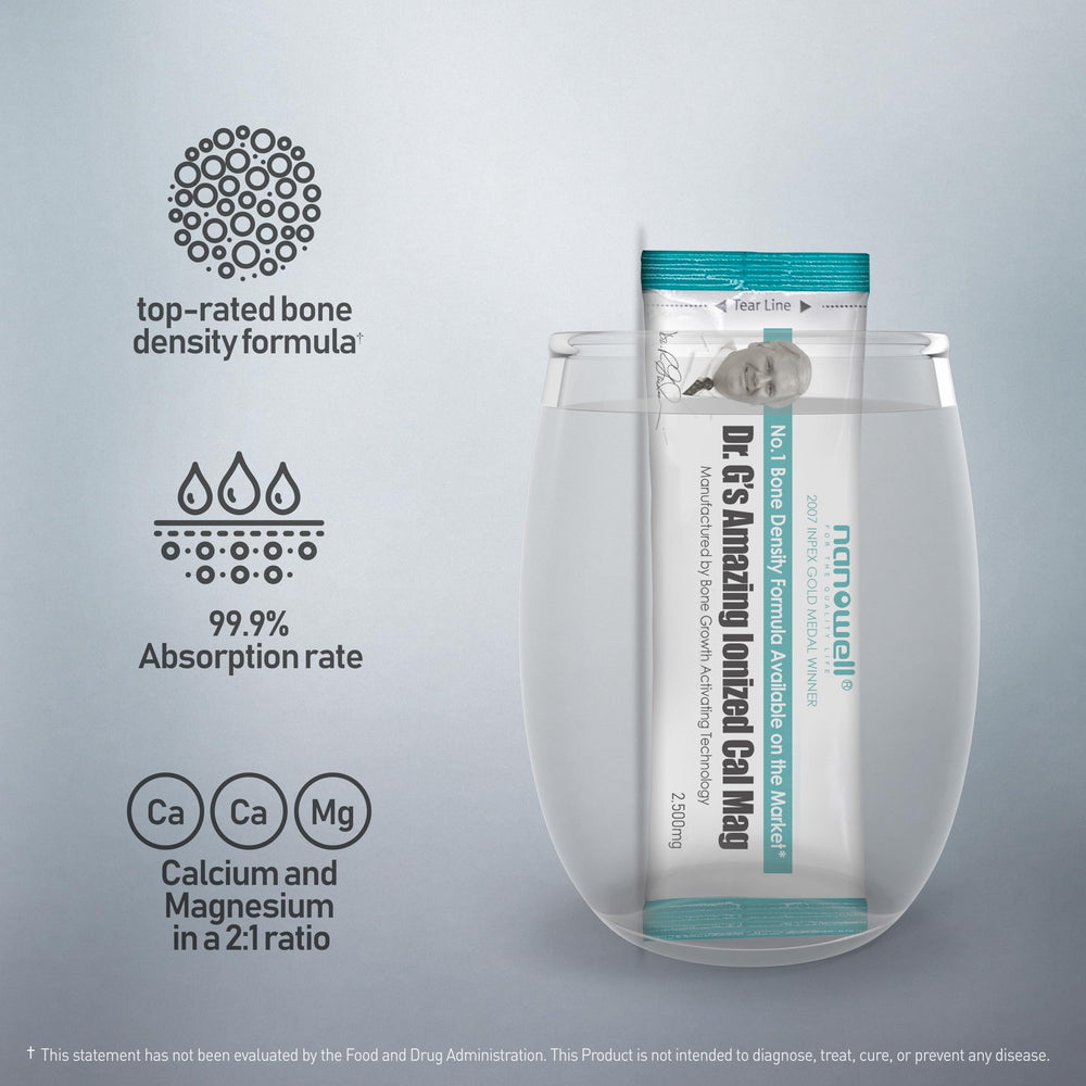 Ionized calcium and magnesium powder sticks