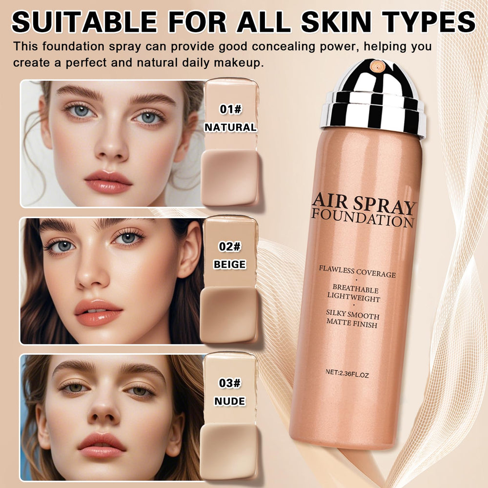 Swatch demonstrating natural matte finish and blended edge on skin.