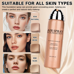 Swatch demonstrating natural matte finish and blended edge on skin.