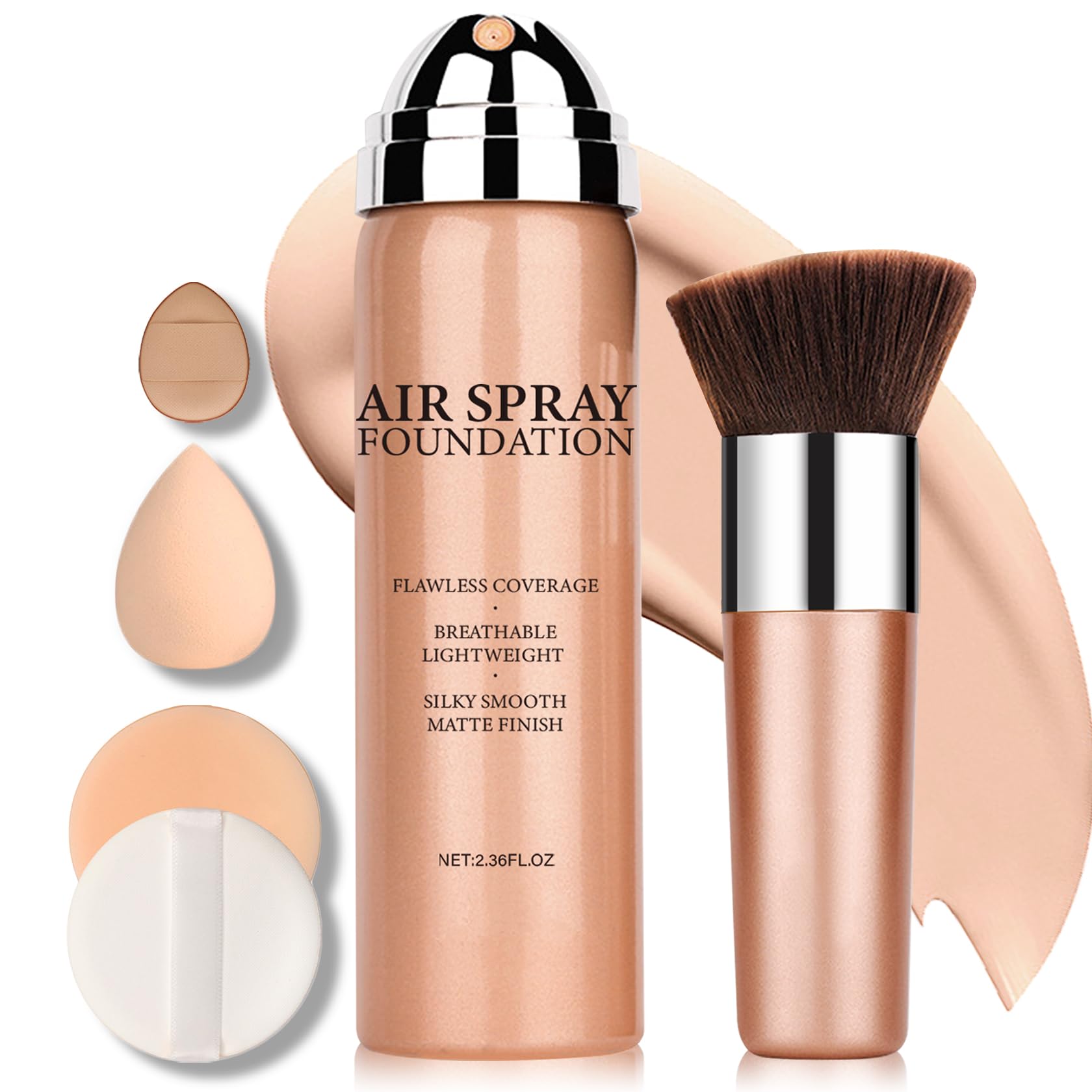 IONSGAKO Magic Minerals bottle and mist for flawless natural coverage all day.