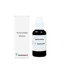 Ingredients: Ipecacuanha homeopathy dilution