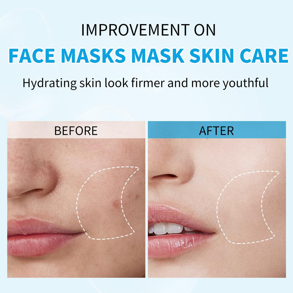 Ultra-soft sheet texture of the IREV mask enhances comfortable wear.