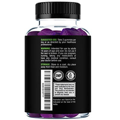 Gift-ready wellness bottle with 60 gummies
