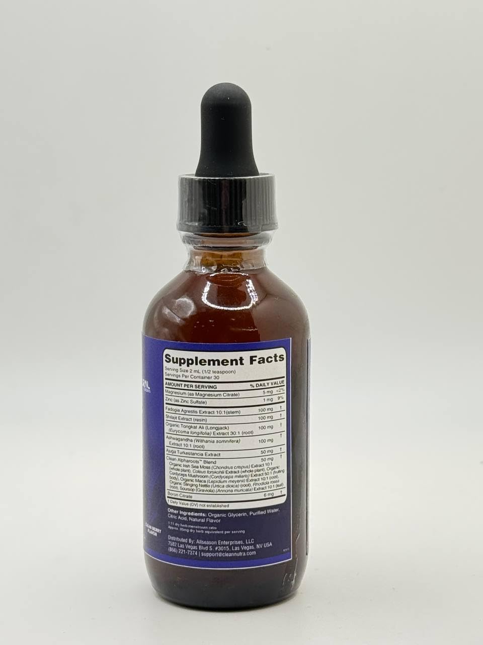 Irish Sea Moss Liquid Drops bottle