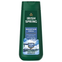 Irish Spring Mountain Chill Body Wash bottle - front view