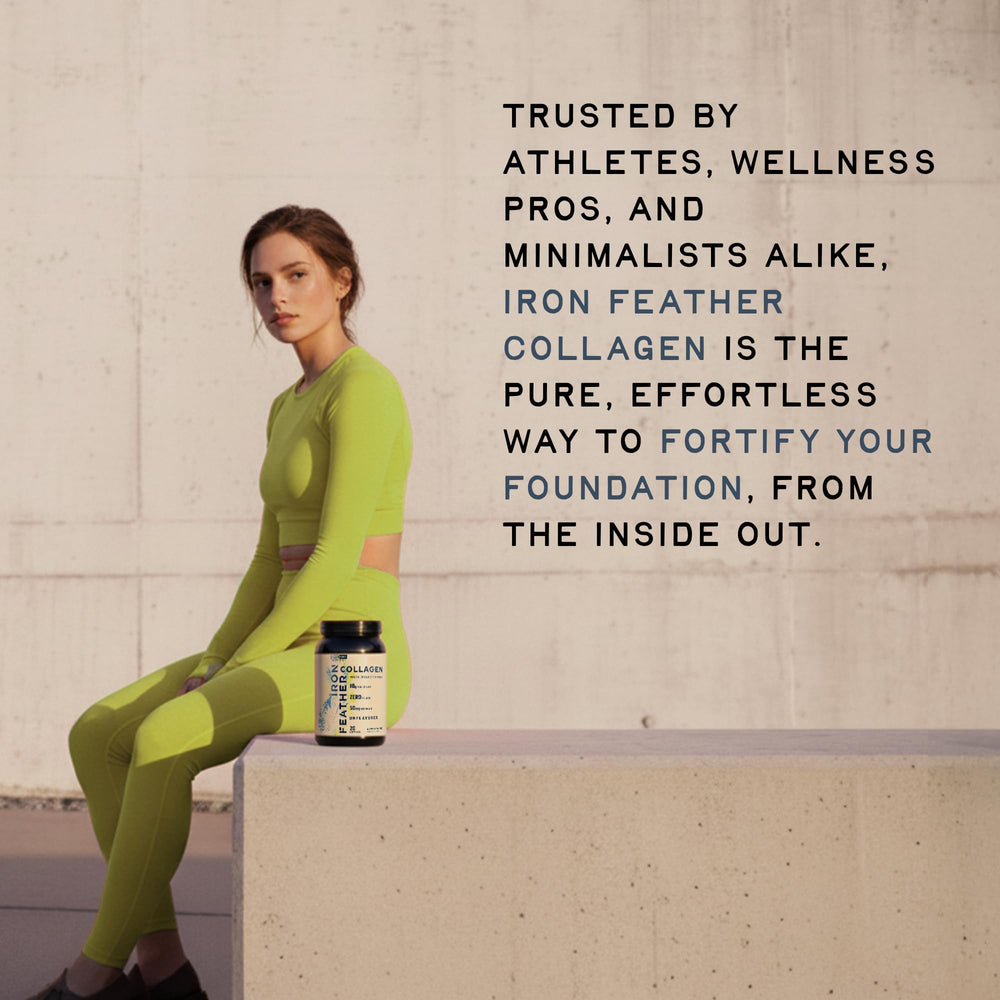 Collagen powder mixed into coffee or smoothie