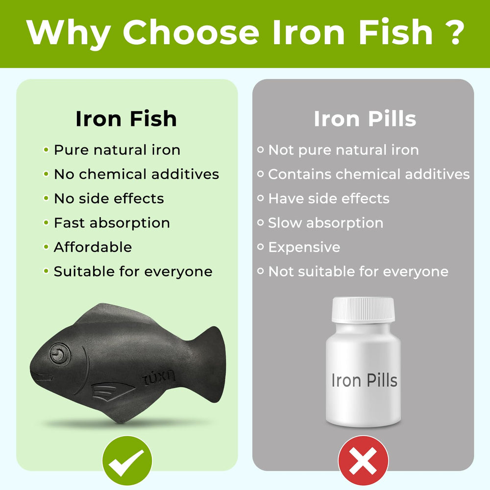Iron-rich meals prepared with Iron Fish