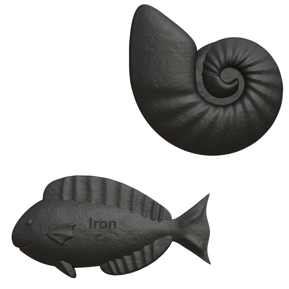 Front view of Iron Fish 2 Pack cast iron cooking tool