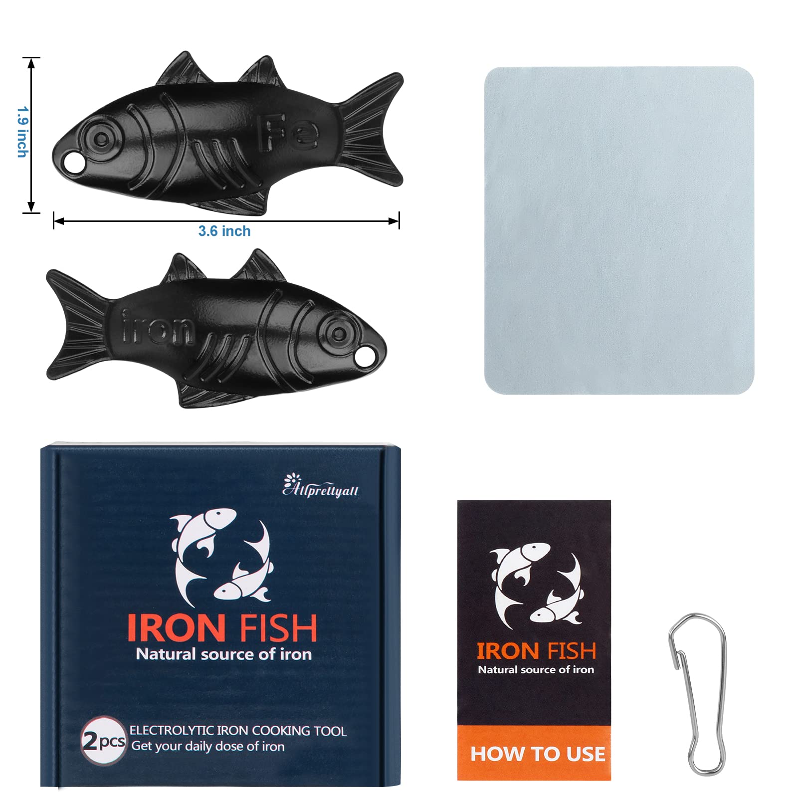 Family-friendly concept showing natural iron supplementation