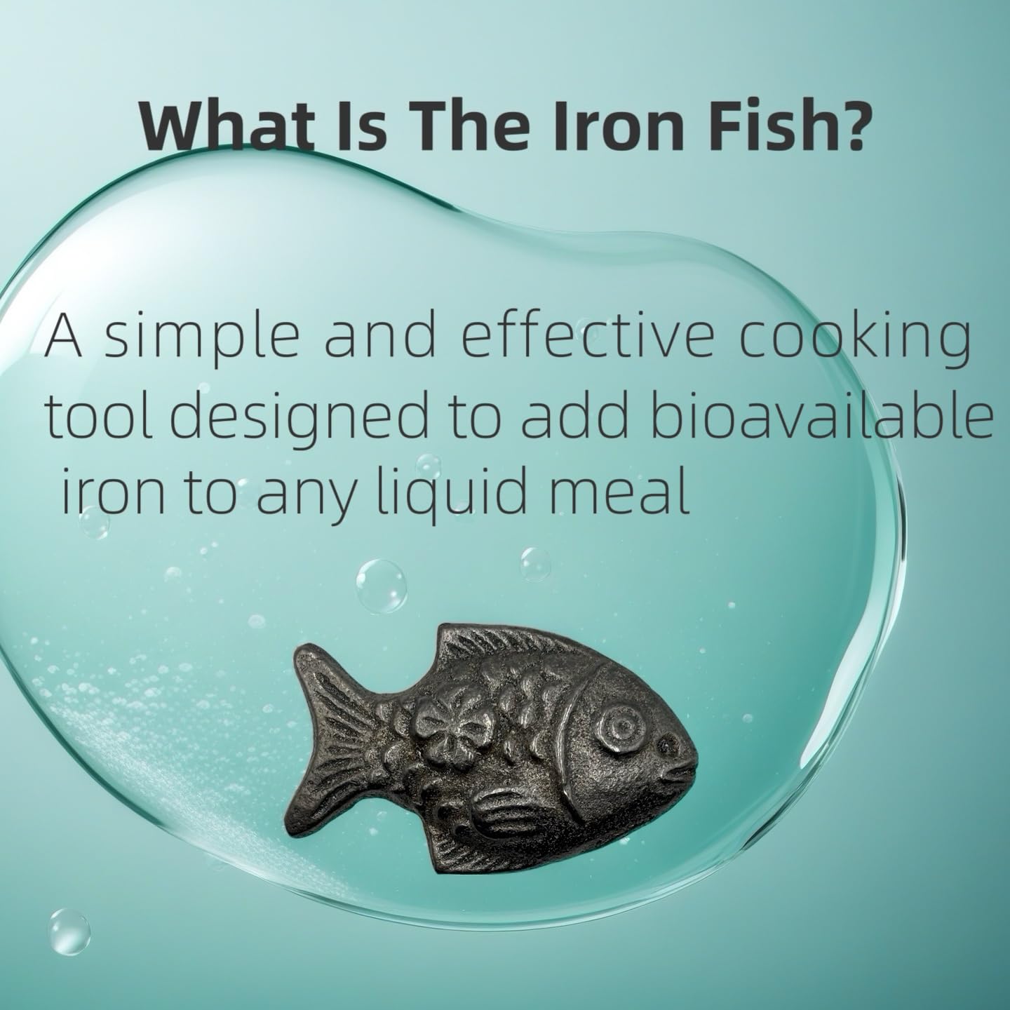 The Iron Fish displayed in a home kitchen