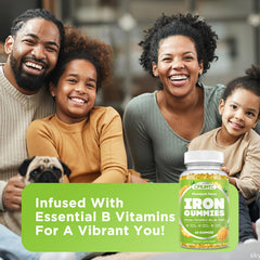 Gummies in pineapple flavor for energy boost