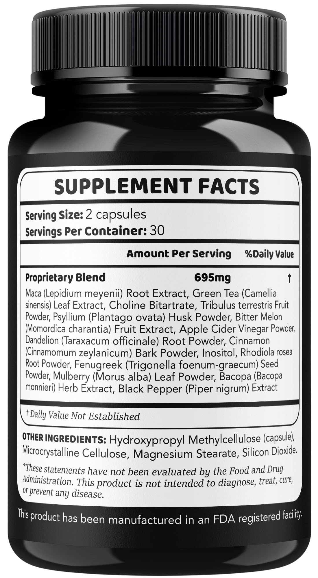 Iron Horse Pro bottle with 60 capsules visible