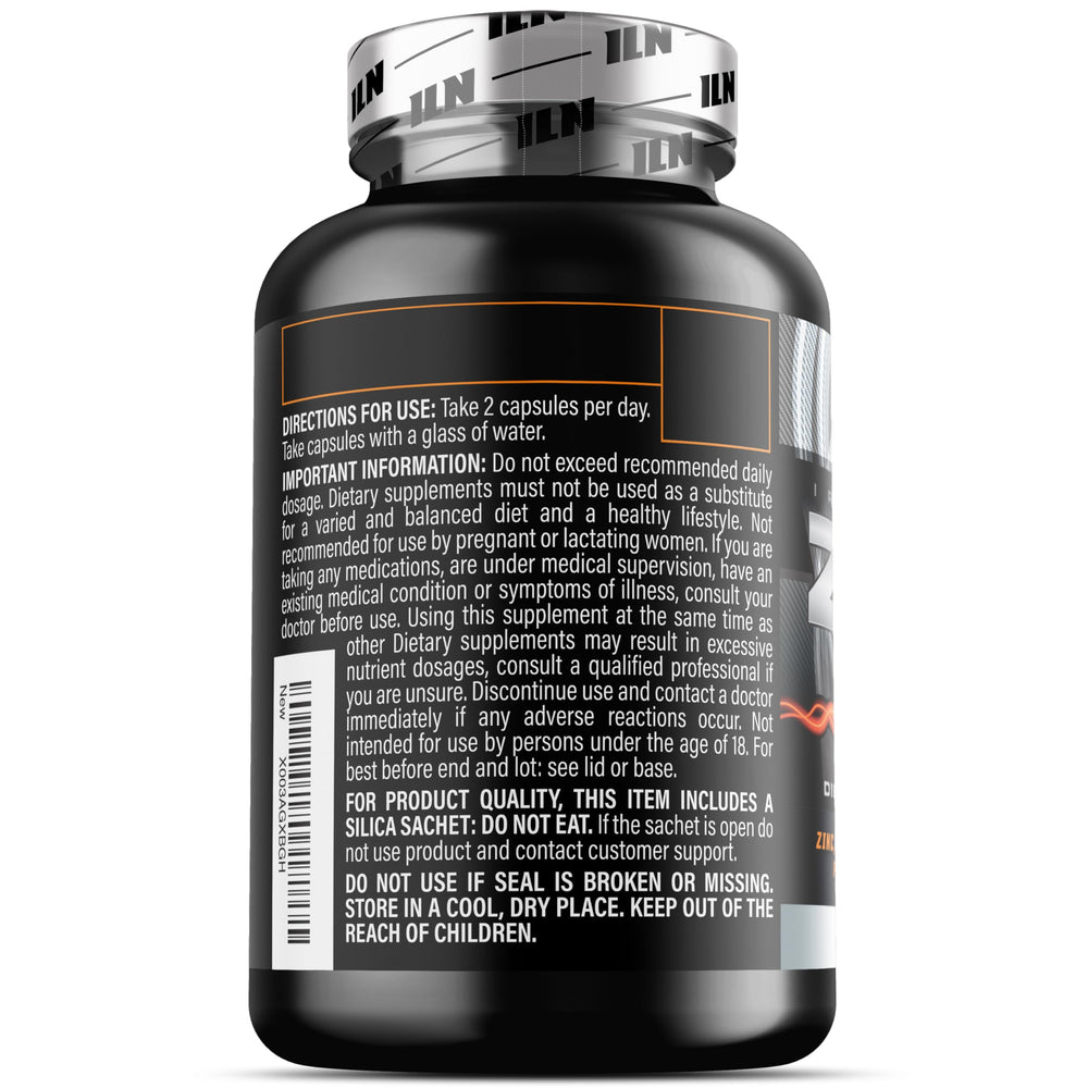 Lifestyle shot of adults taking Zinc Magnesium supplement