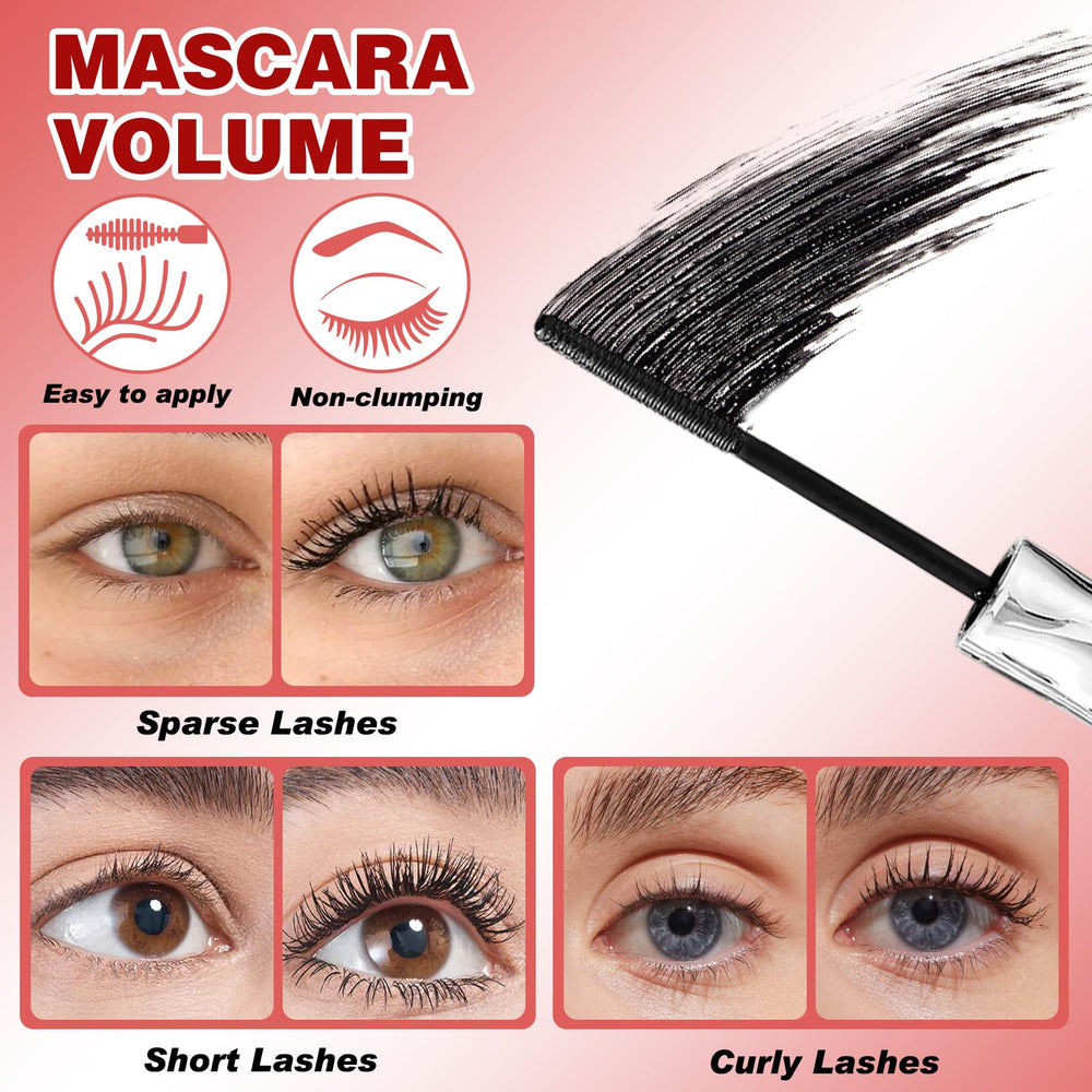 Waterproof Iron Wand Mascara keeps lashes smudge-proof through daily activities