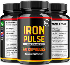 IronPulse product packaging and label