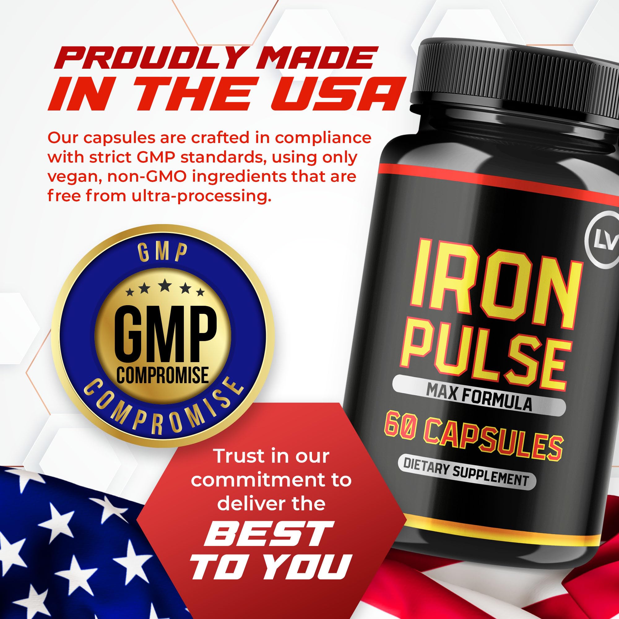 IronPulse Support Formula capsules