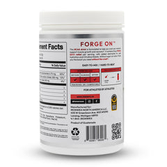 Label highlights 2:1:1 BCAA ratio and 8g BCAAs per serving