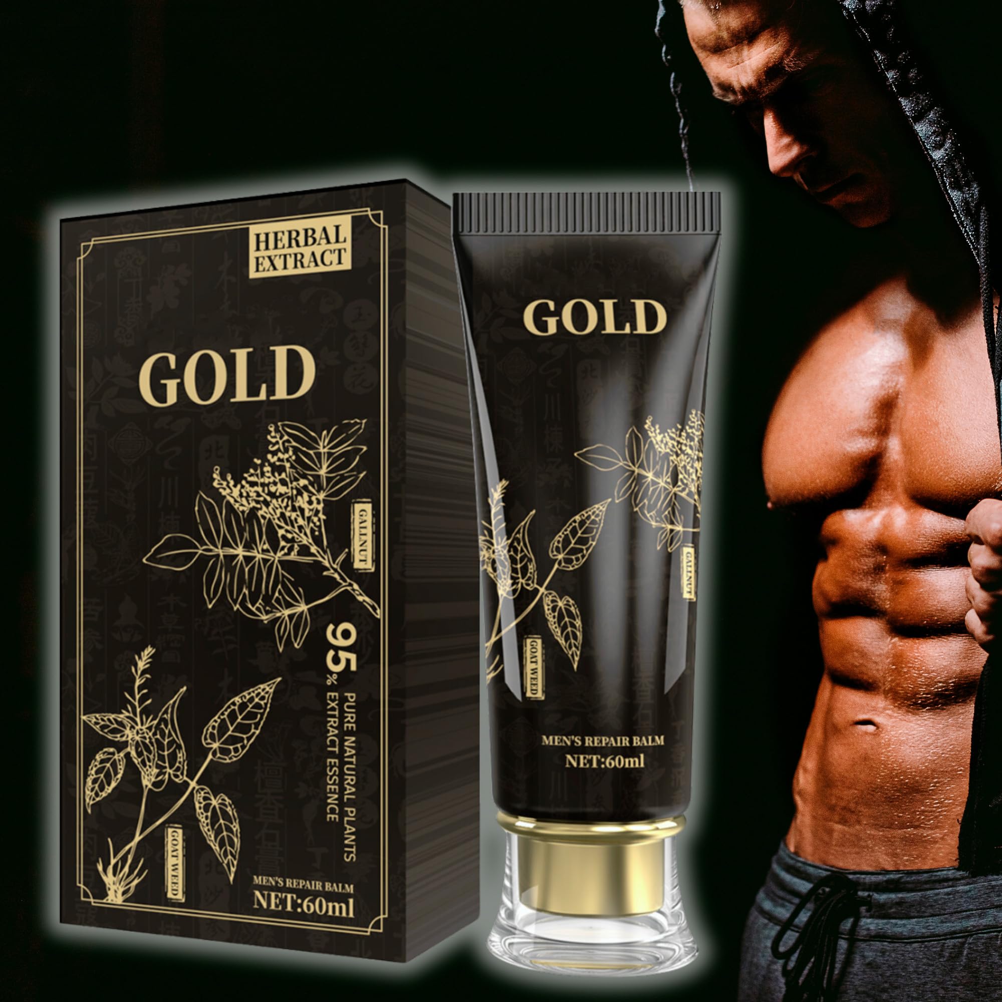 Apply Irvy Med3000 Gold Gel to the skin