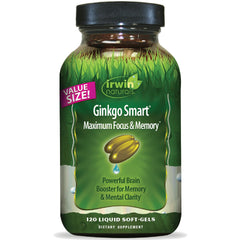 Irwin Naturals Ginkgo Smart bottle front view