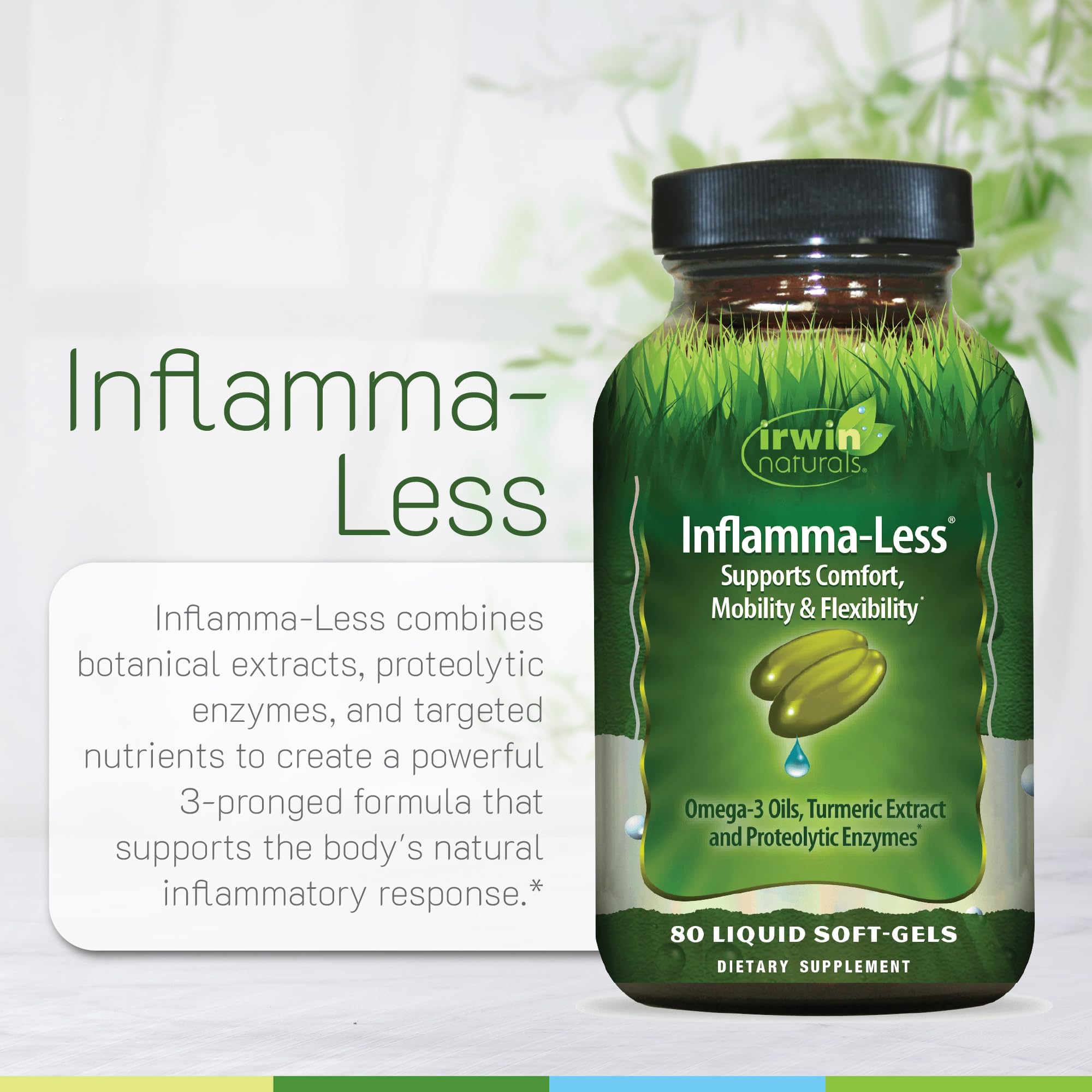 Close-up of Inflamma-Less softgels