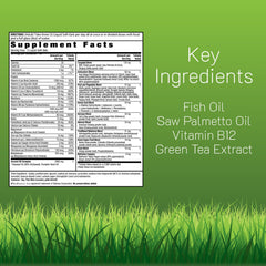 Bottle label highlighting 70 essential nutrients