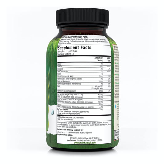 Close-up of White, Green, and Black Tea extract blends