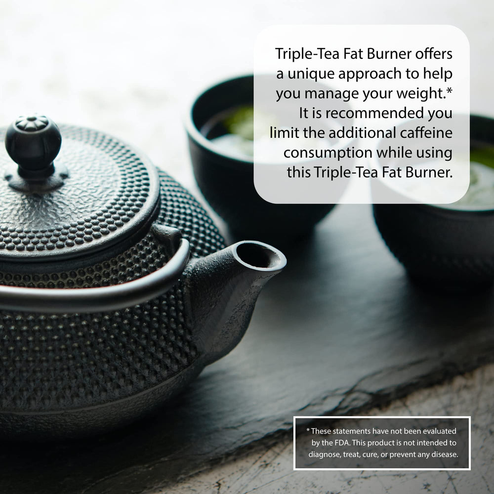 Lifestyle image of an active person with Triple Tea Fat Burner
