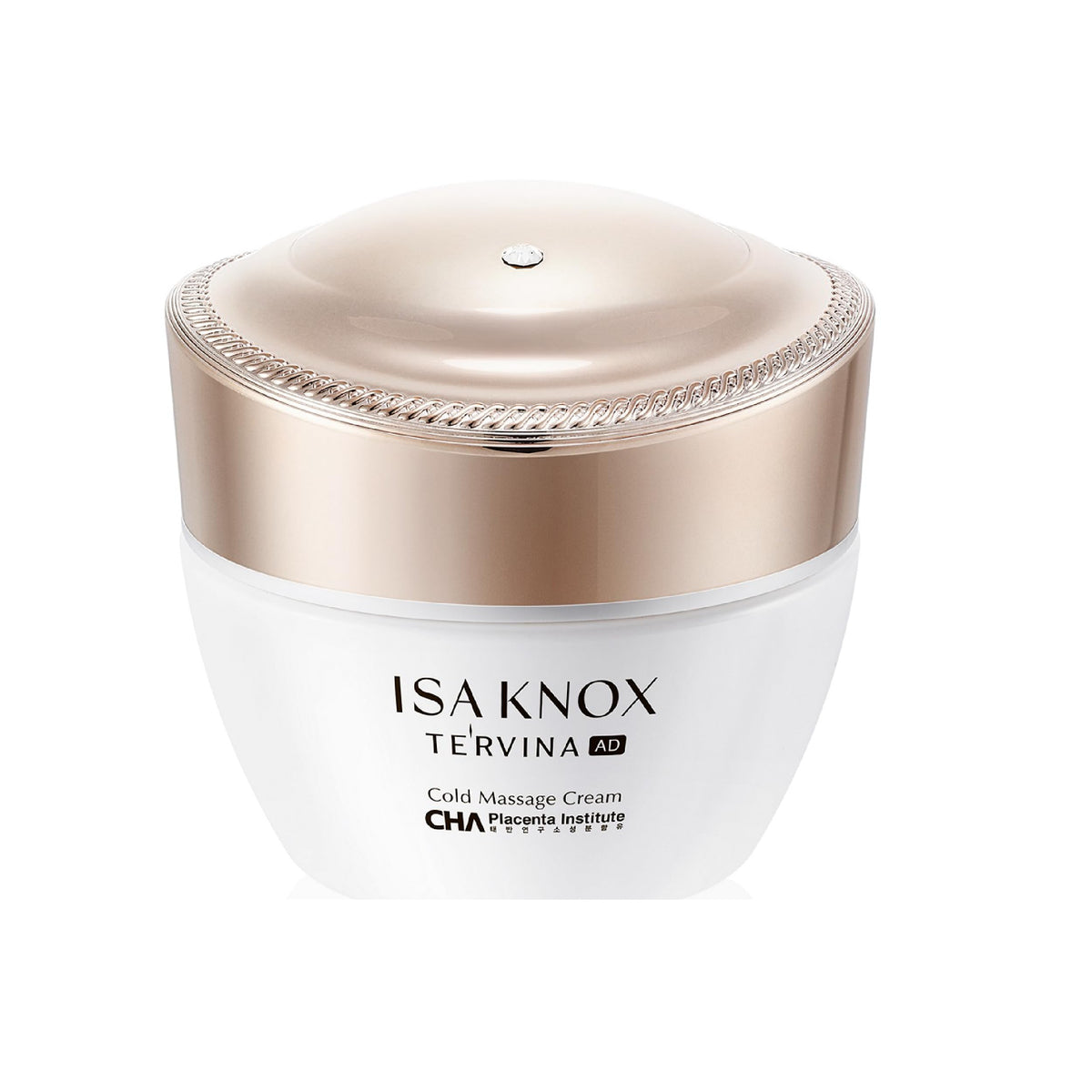 ISA KNOX Tervina Cold Massage Cream jar front view