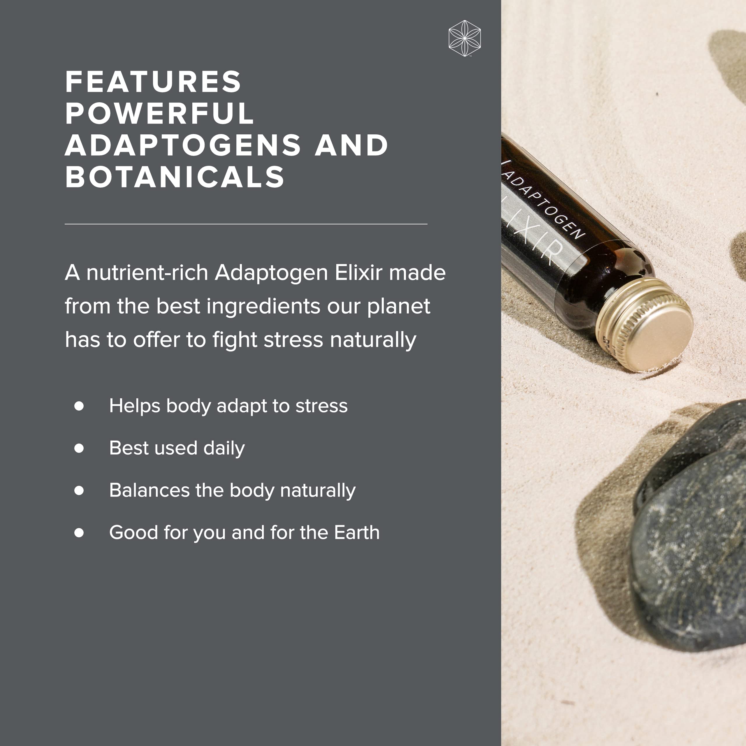 Ingredients highlight: Ashwagandha, Rhodiola Rosea, Schisandra, Astragalus, Eleuthero