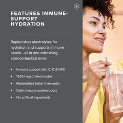 Vitamins C and D3 with NAC in Hydrate + Immune Support