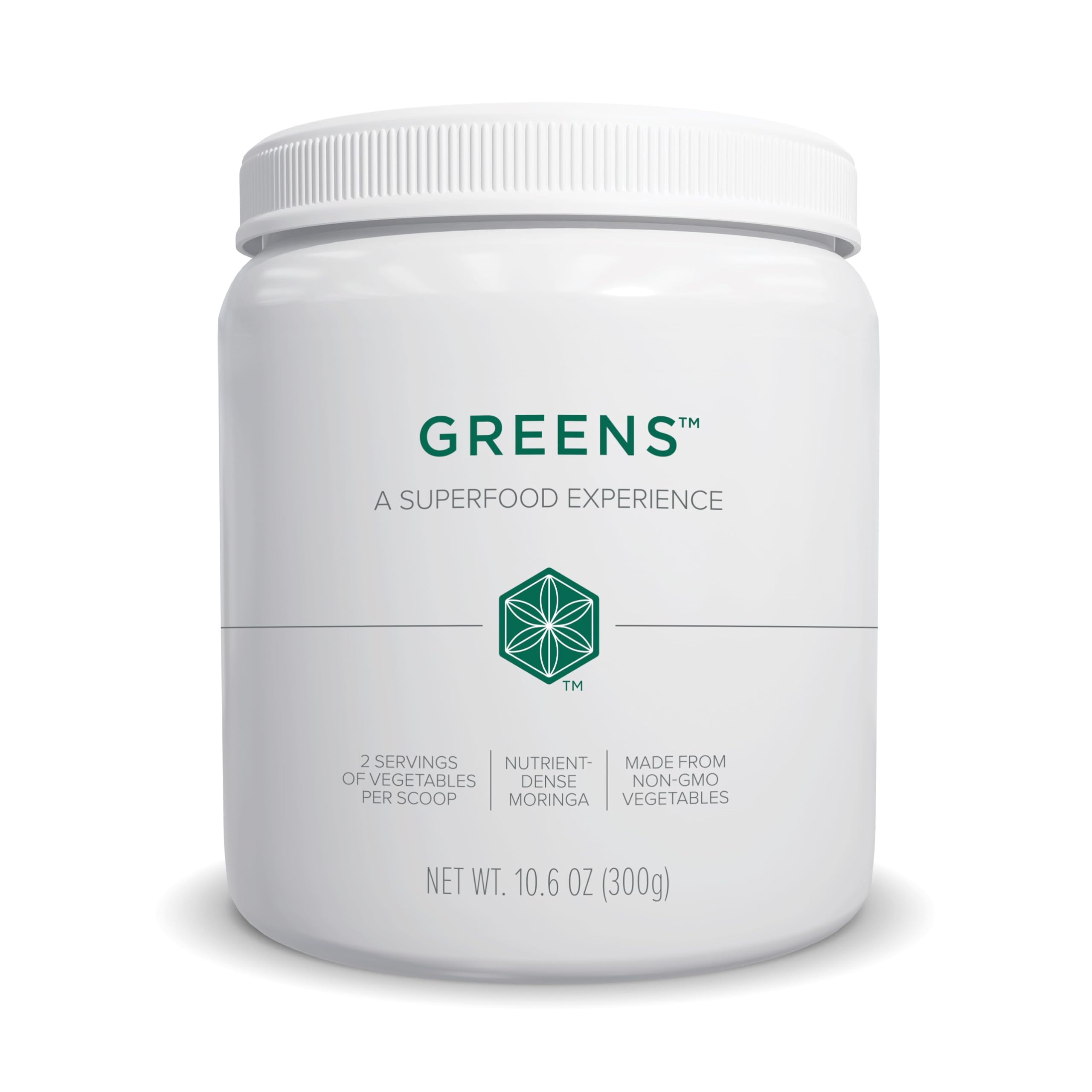 Isagenix Moringa Greens bottle front