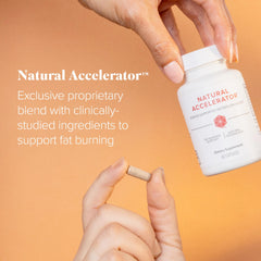 Serving scoop with powder ready to mix in water for daily thermogenesis support.