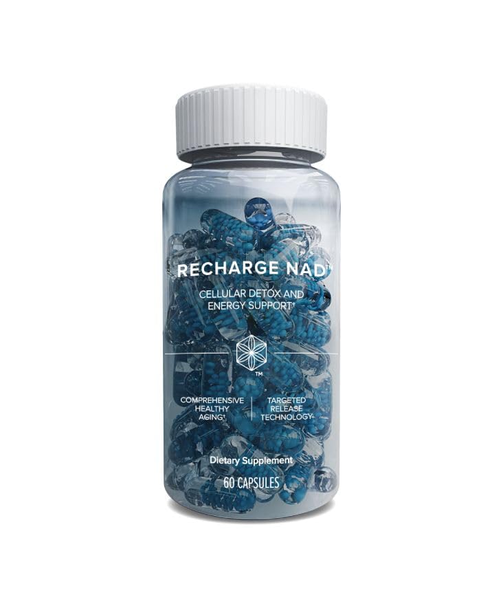 Isagenix Recharge NAD bottle label