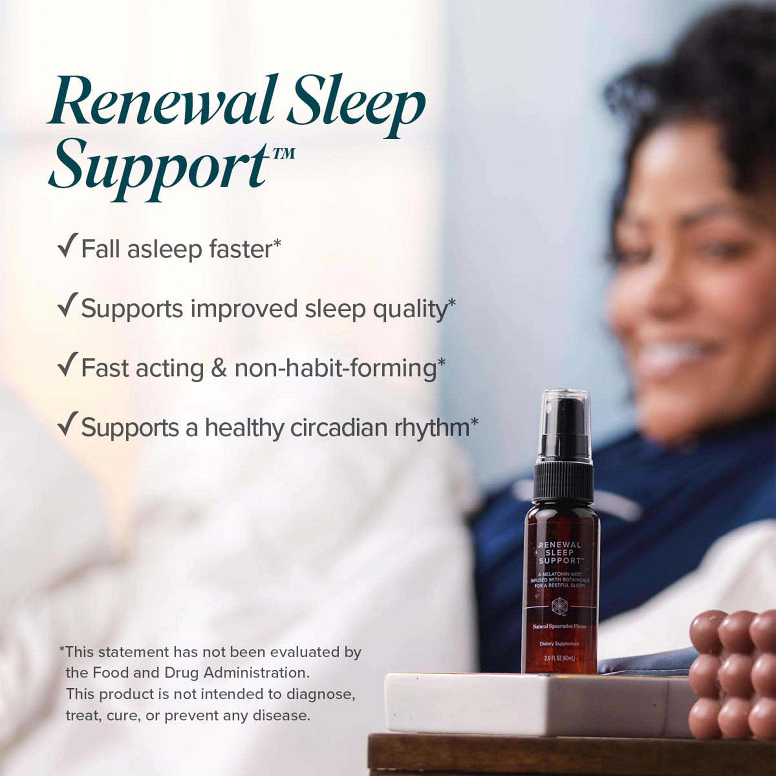 Tart cherry ingredient visual for Renewal Sleep Support
