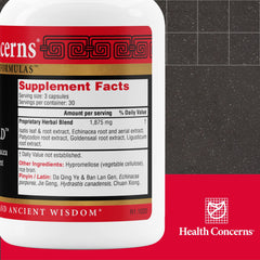 Close-up of Isatis leaf and root extract ingredients