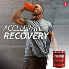 Gluten-free claim on Creatine A5X packaging